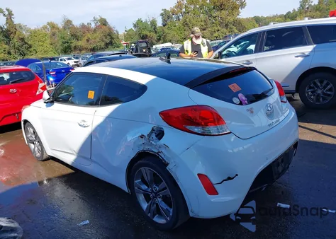 2015 Hyundai Veloster from USA, damaged, VIN KMHTC6AD7FU236683